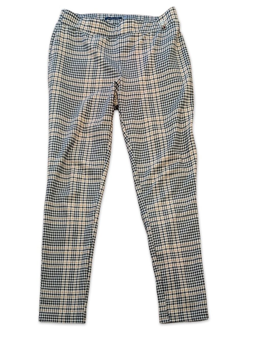 Plaid Pull-On Dress Pants, Women's Size 6